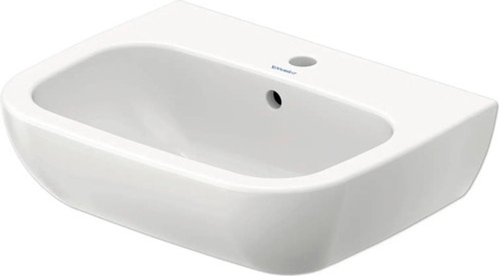 DURAVIT Waschtisch D-Code 55 x 43 cm weiß glänzend Produktbild 