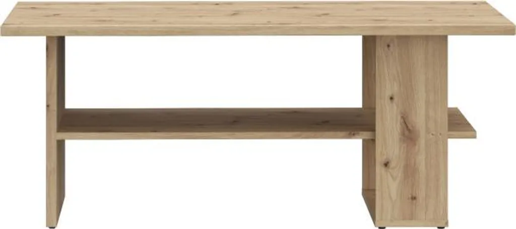 Tavolino Rettangolare Rovere Artisan 110x60 | Eleganza Moderna - 5