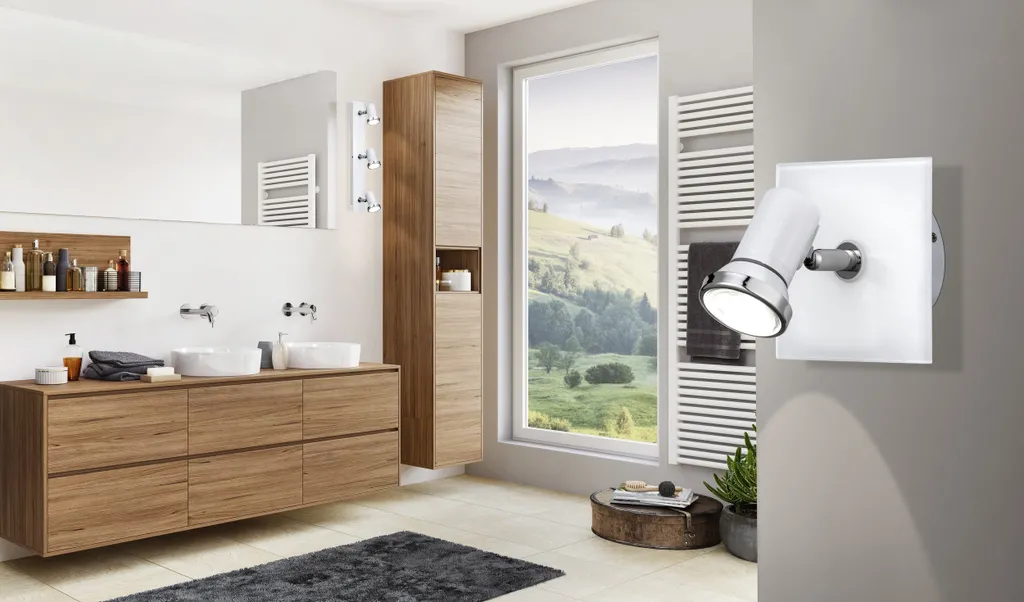 TAMARA 1 applique murale 1 ampoule blanc design épuré pour intérieur