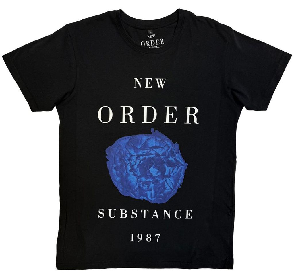 New Order - "Substance 1987" T-Shirt für Herren/Damen Uni RO15709 (XL) (Schwarz)