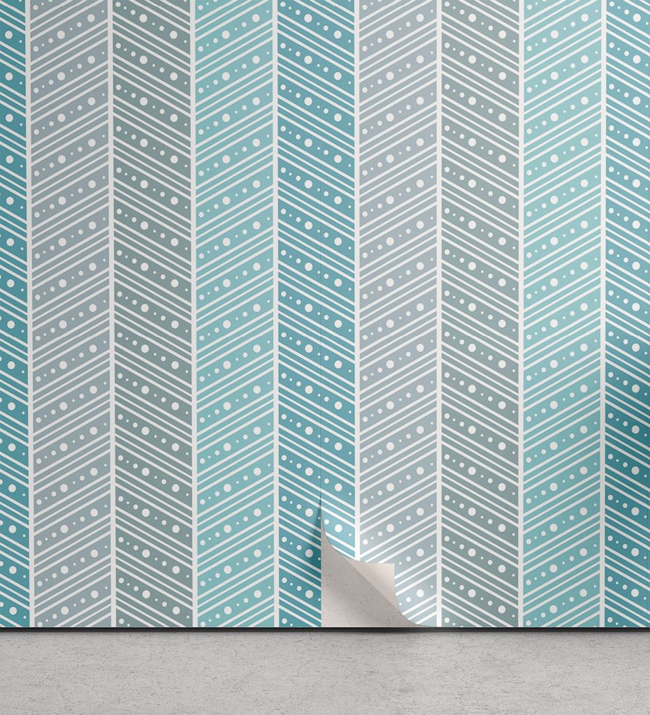 ABAKUHAUS Geometrisch abziehbare & klebbare Tapete für Zuhause, Abstrakte Kunst Rectangles, selbstklebendes Wohnzimmer Küchenakzent, 33 cm x 180 ...