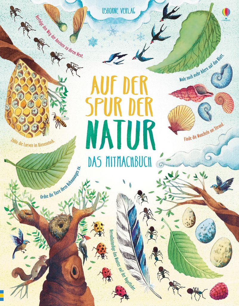 Natur-Rätselbuch für Kinder: Pflanzen, Tiere, Lebensräume – Labyrinthe, Suchbilder, Malvorlagen mit Lösungen