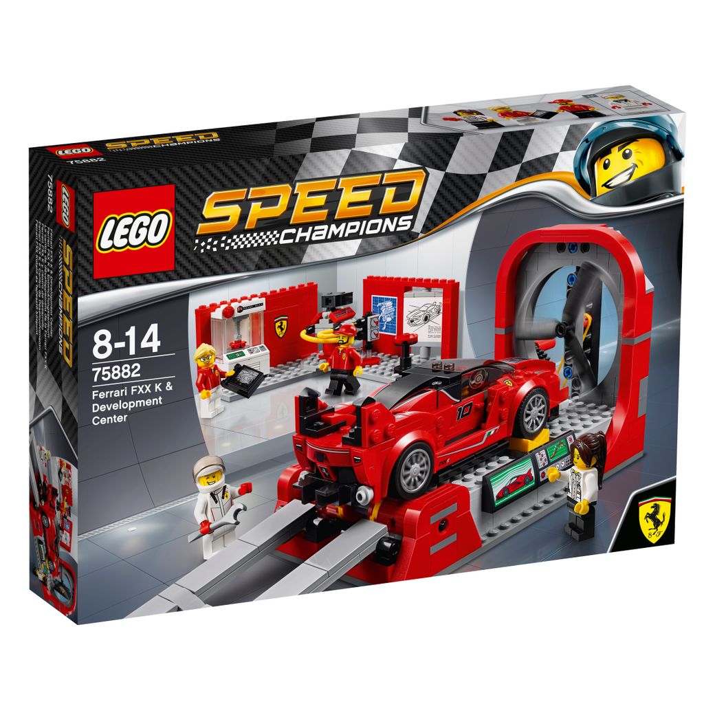 LEGO Speed Champions Ferrari FXX K & Entwicklungszentrum 75882