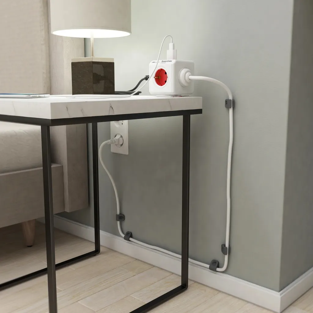 Bloc multiprise PowerCube Extended Allocacoc 3m avec 5 prises Schuko 18549 - 3