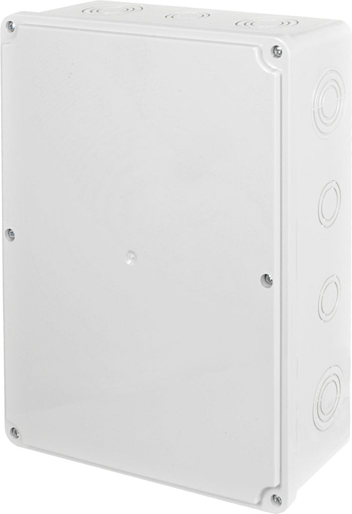 Abzweigkasten 280x210x74 grau Verteilerkasten Verteilerdose IP65 Aufputz Feuchtraum