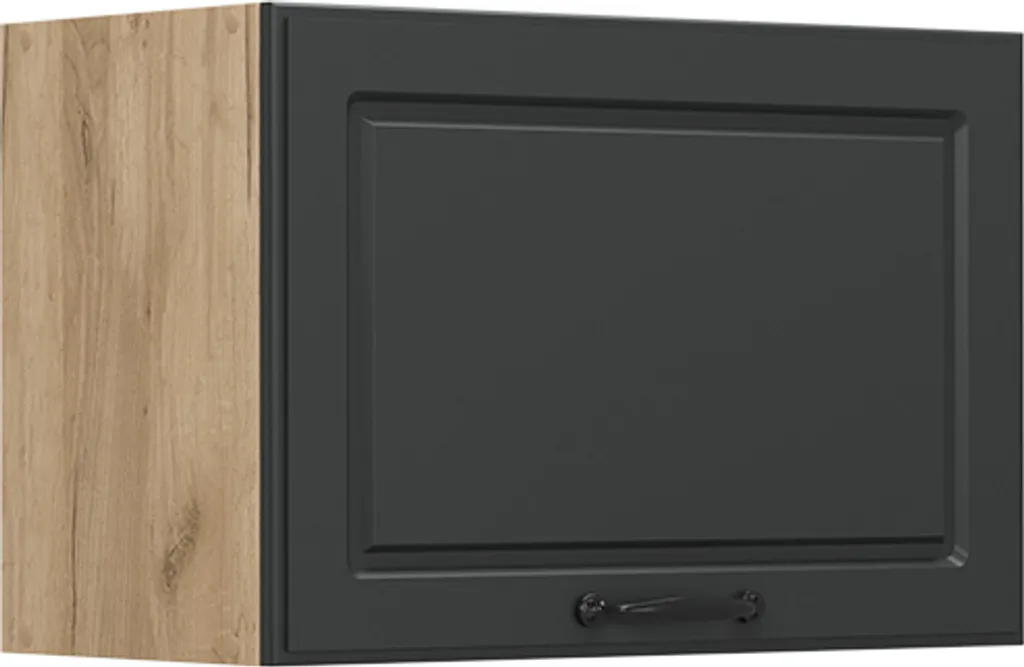 Mobile Pensile Vicco R-Line 60 cm - Antracite e Legno Quercia Dorata