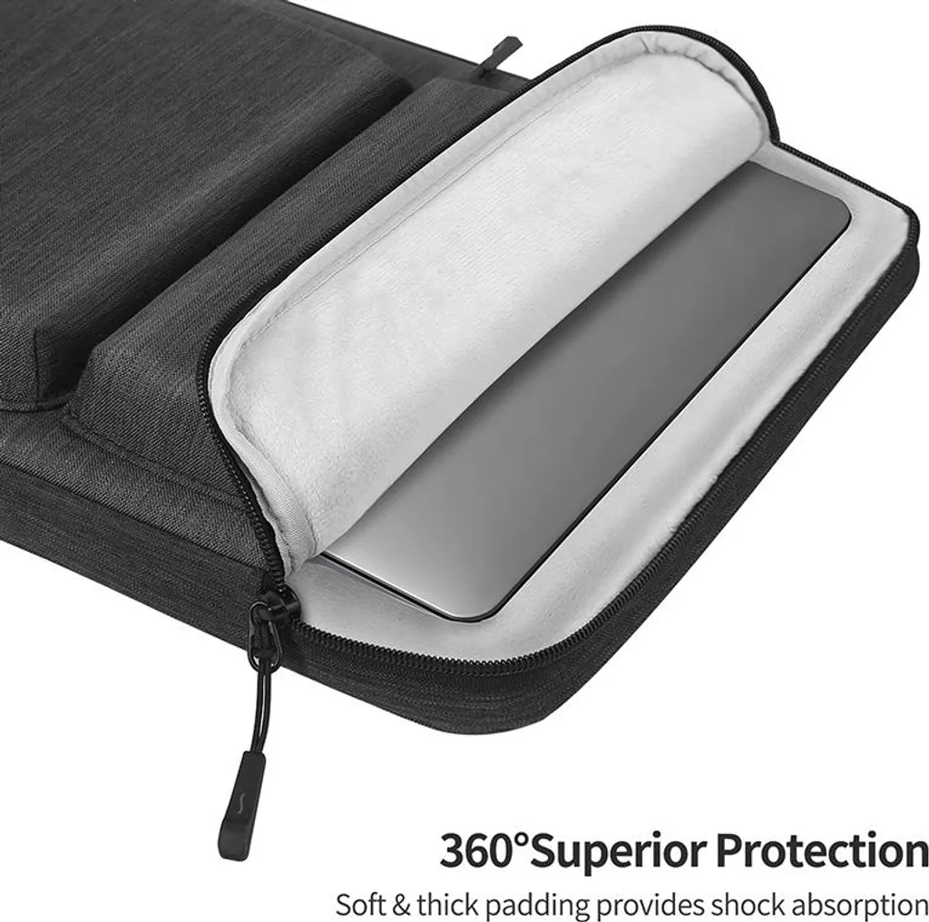 Seine Scene Orleans Housse PC Portable 14 Pouces Noir - Protection Slim
