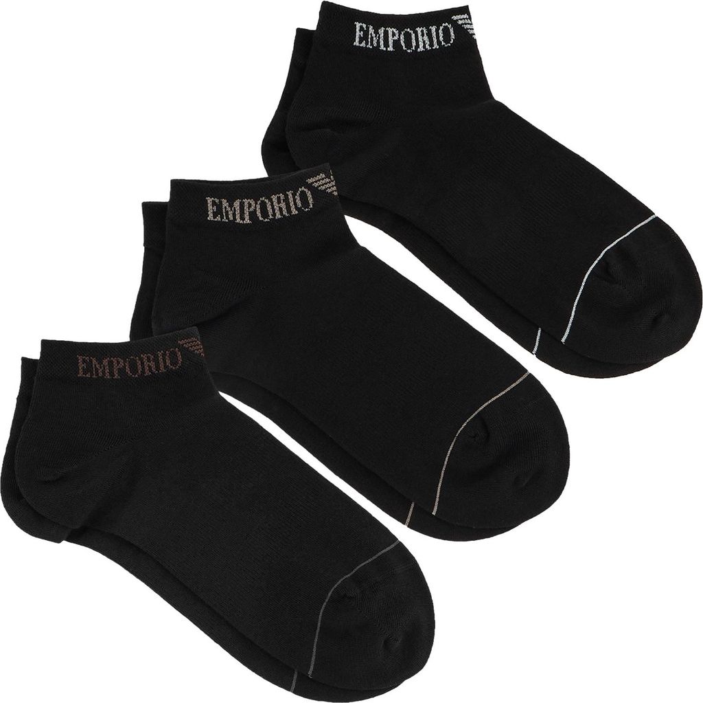 3 Paar EMPORIO ARMANI Herren Sneakersocken Produktbild 