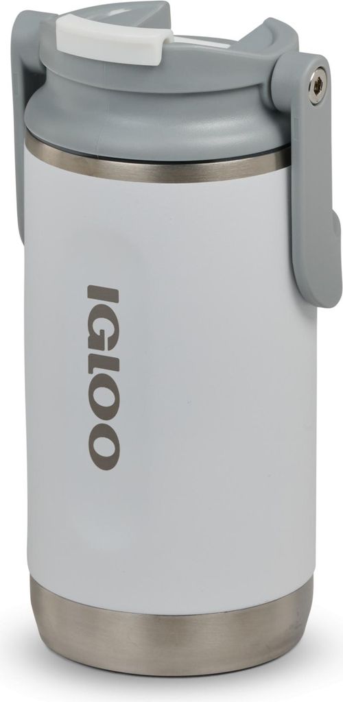 Igloo 12 OZ Flip 'n' Sip Tumbler white : Weiß Farbe: Weiß