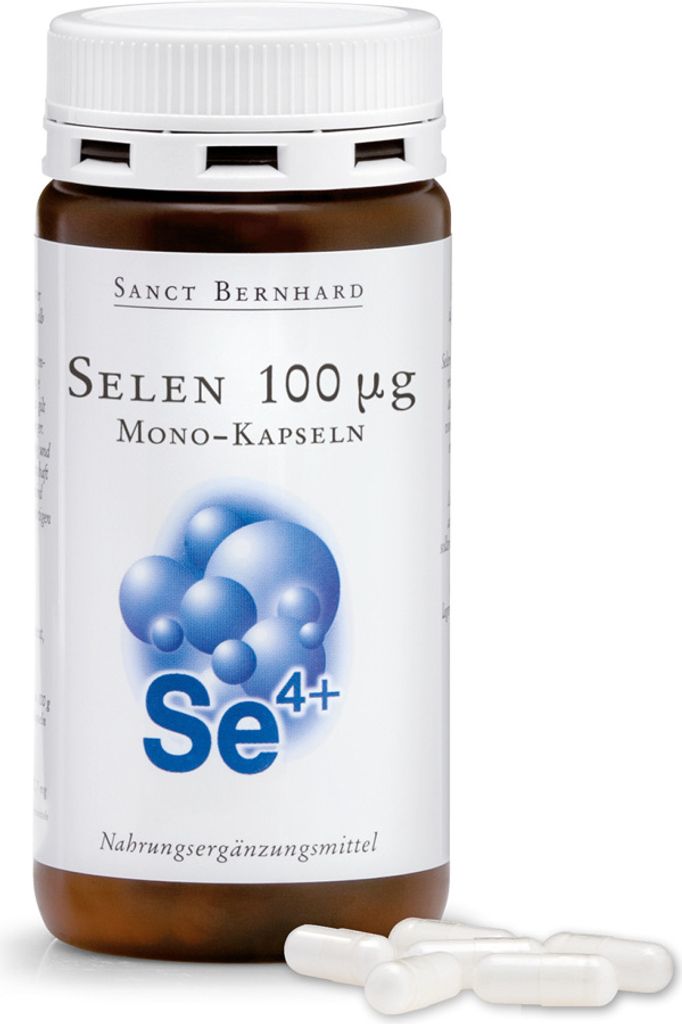 Sanct Bernhard Selen-100 µg-Mono-Kapseln - 180 Kapseln Produktbild 
