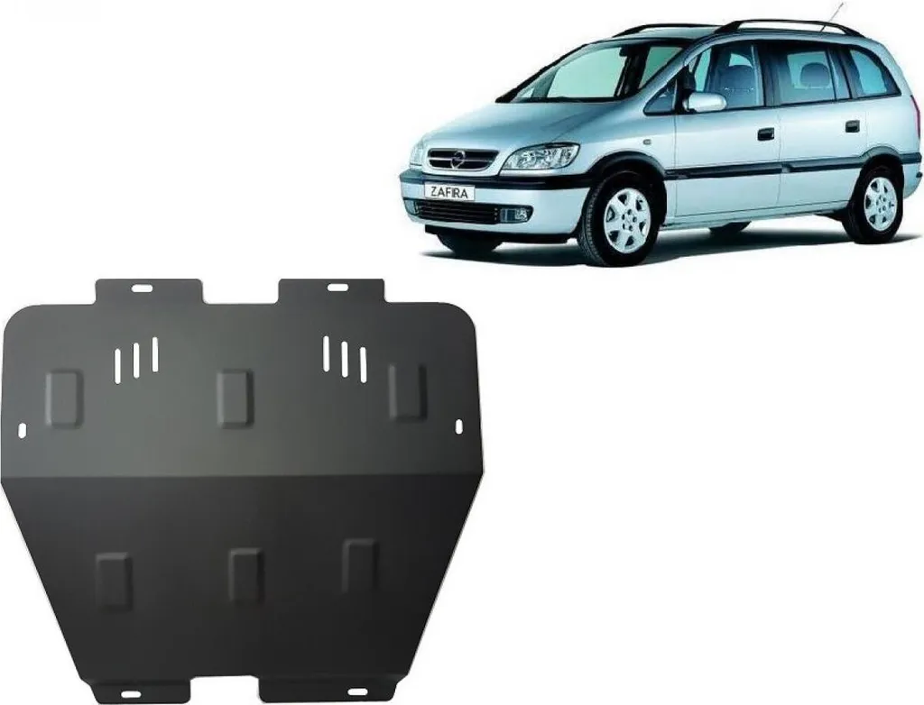 Sabot de protection moteur Opel Zafira en acier - Carter de rechange 2mm