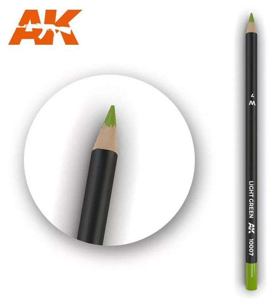 AK Interactive Watercolor Pencil Light Green (1x) (AK-10007)