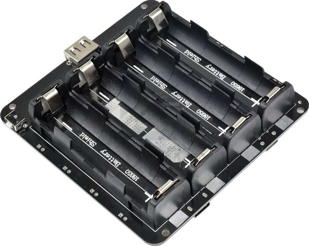 Lithium-Batterie Shield für 4x 18650