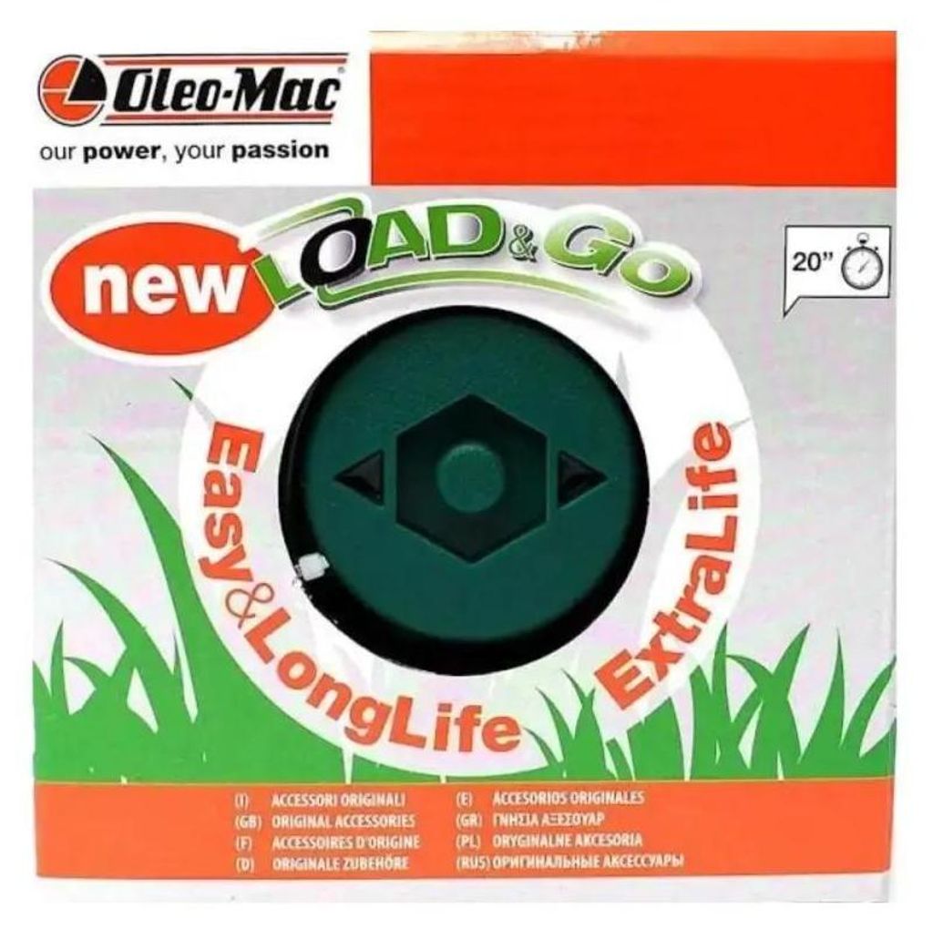 Oleo-Mac Fadenspule Longlife 2,4 mm / 130 mm M10x1,25 Produktbild 