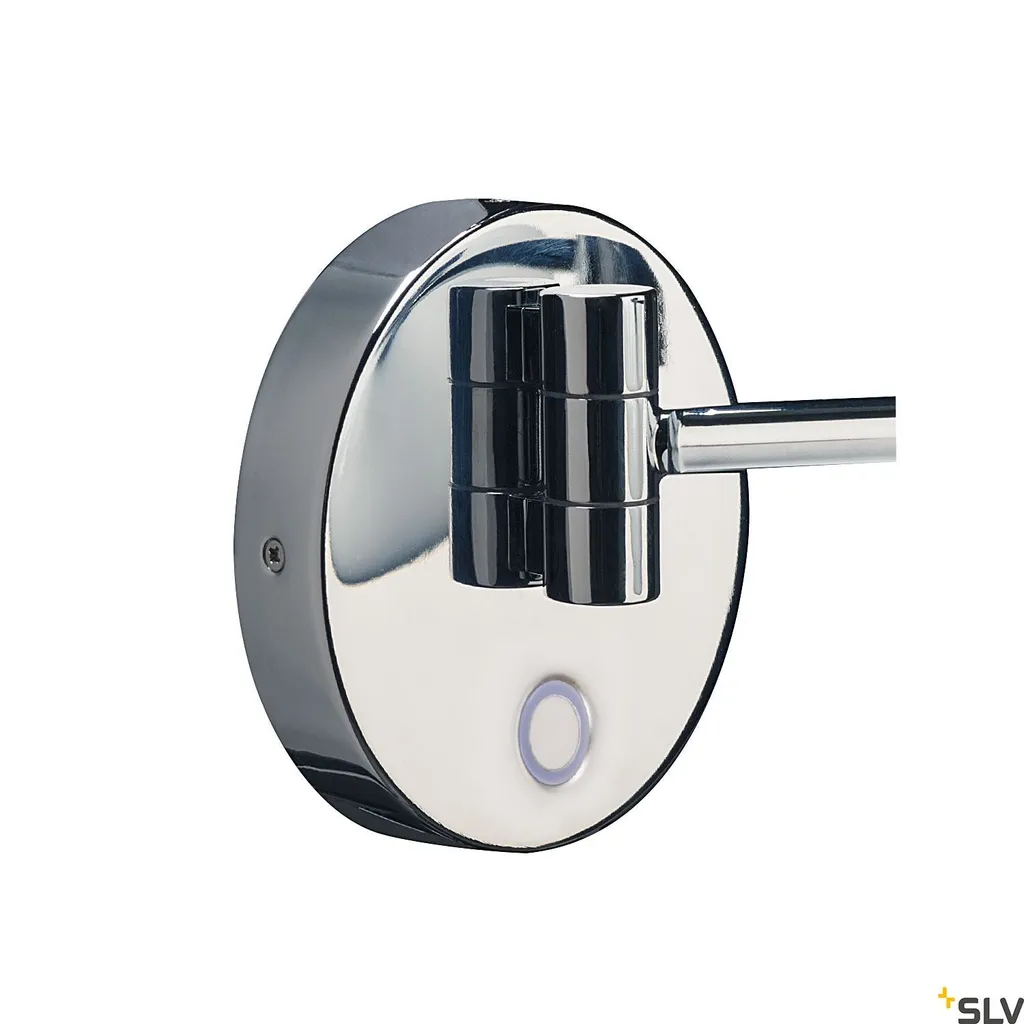 Applique LED maquillage MAGANDA WL Chrome avec bras articulé orientable