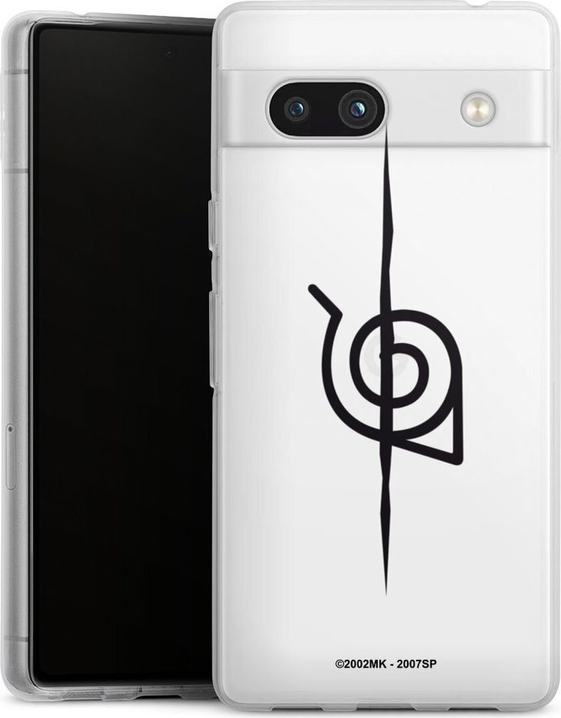DeinDesign Handyhülle für Google Pixel 7a Silikon Hülle Case Smartphone Schutzhülle Naruto Shippuden Sasuke Konoha