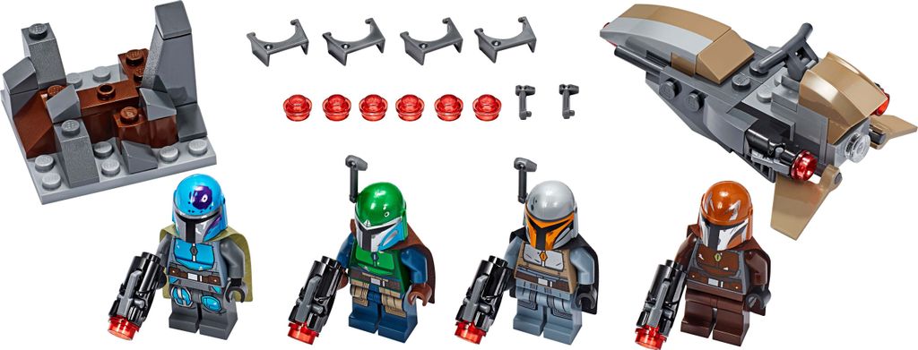 LEGO 75267 Star Wars Mandalorianer Battle Pack Set mit 4 Produktbild 