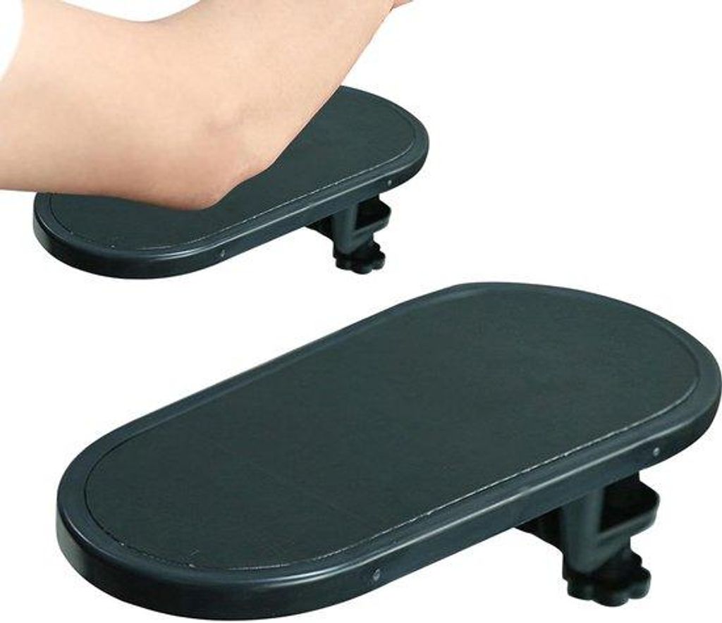 Ergonomische Polssteun für Computer und Laptop - Verstelbare Armstütze für Büro - Comfortabel und universell - Für Heim- und Büroarbeit - Sch...