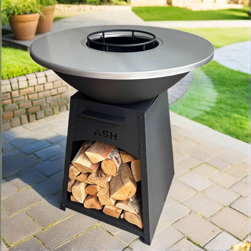 ASH - Nova - XL - Plancha Barbecue - Noir Image du produit 