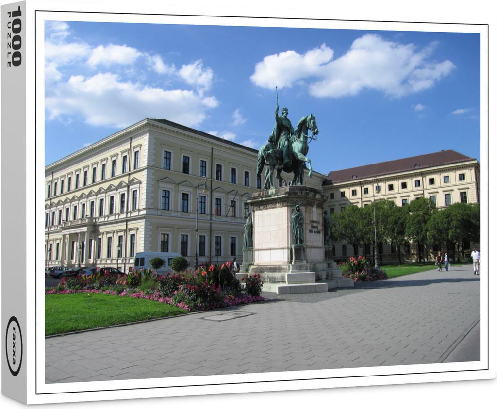 raxxa Premium-Puzzle "Ludwigstraße in München", 1000 Teile