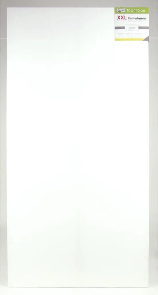 Toile 70x140 cm anti-déformation double épaisseur pour peinture stable