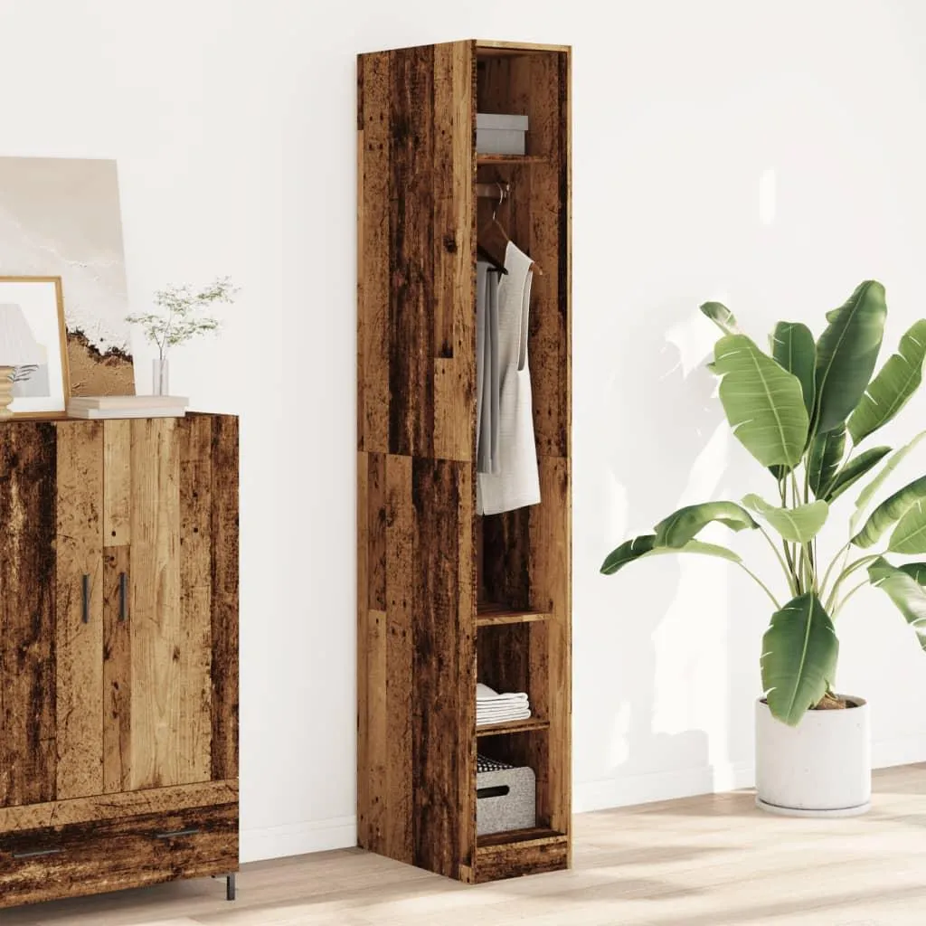 Offerta Armadio Guardaroba vidaXL 30x50x200 cm Legno Vecchio - Prezzo Top