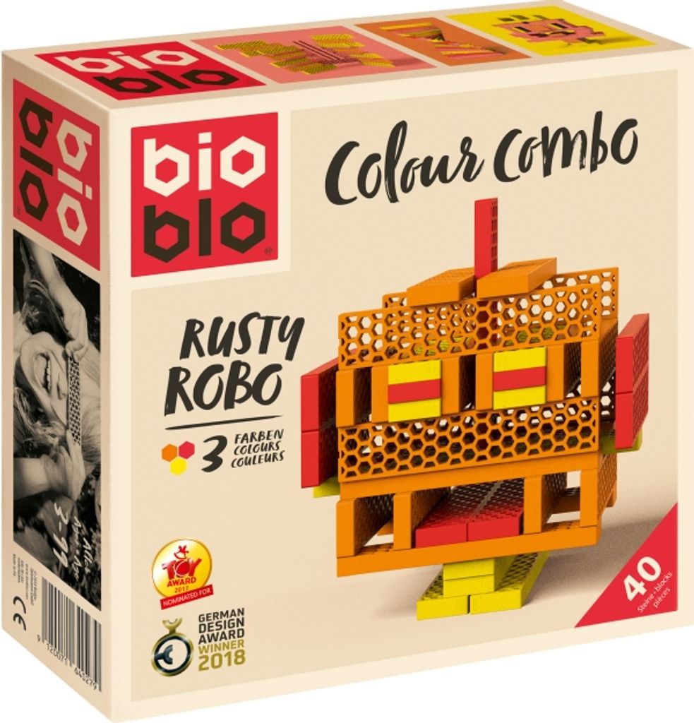 Bioblo: Colour Combo Rusty Robot, 40 Steine Produktbild 