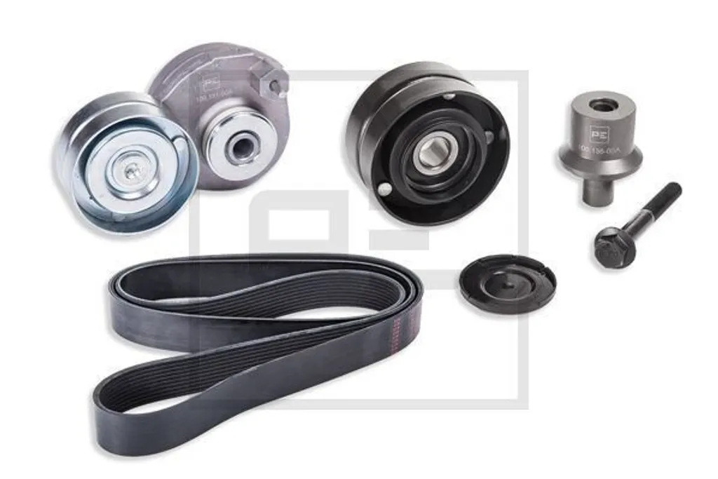 Kit de courroies trapézoïdales crantées DAF CF 85 - PETERS 100.220-00A