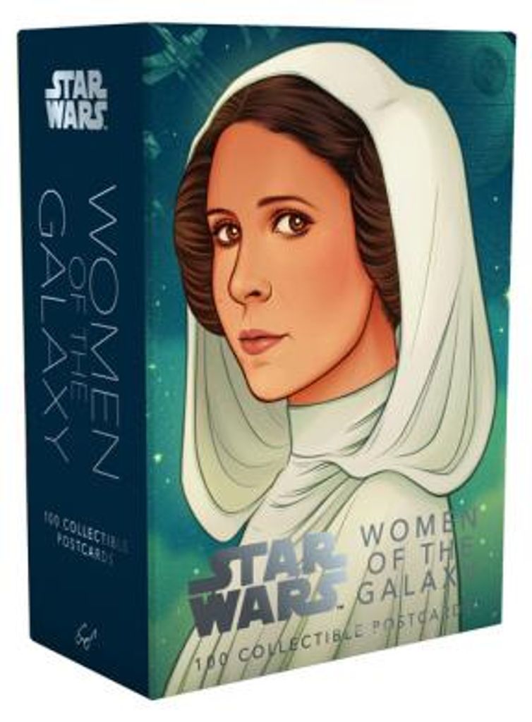 Chronicle Books Star Wars Ženské postavy 100 ks pohlednic