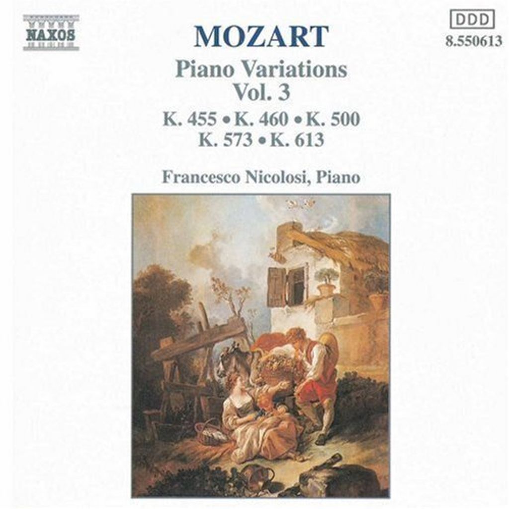 Mozart:piano Vars.k455/460
