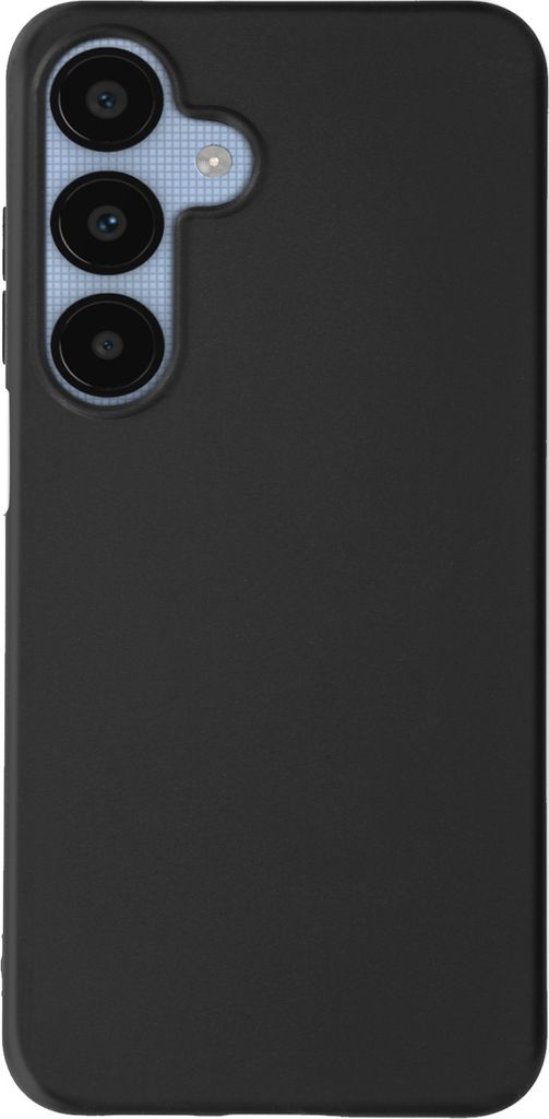 Mayaxess, Ultradünne Schutzhülle für Samsung Galaxy A25 aus weichem Silikon, Schwarz