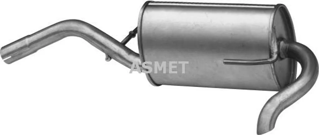 Pot d'Échappement Arrière pour VW Lupo et Seat Arosa - ASMET 19026 OE