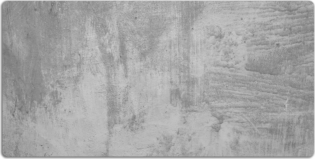 Schreibtischmatte Tischunterlage 100x50 cm Mauspad - Grauer Beton