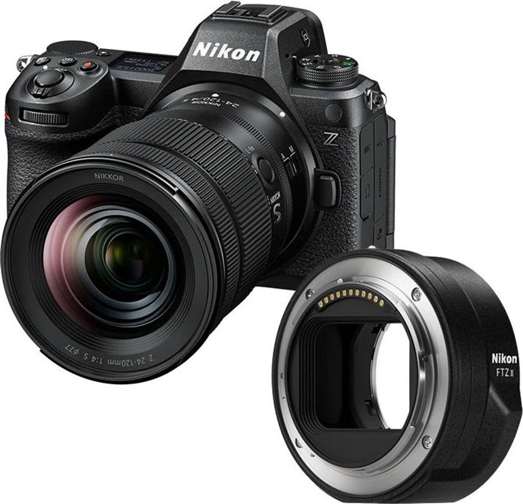 NIKON Z6 III + Z 24-120mm f/4 S Objektiv + FTZ II Adapter