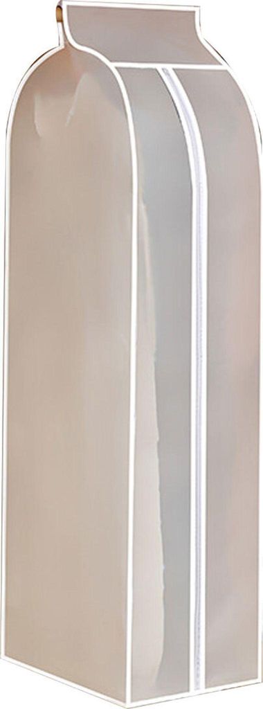 Kleidungsstück Staubschutz Anzug Schutzhülle Waschbarer Transparenter Dreidimensionaler Kleidersack zum Aufhängen,Größe: 50*30*120 cm
