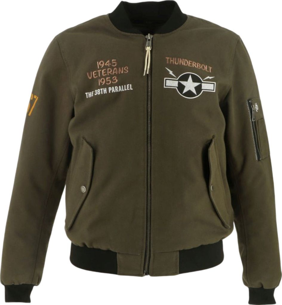 Helstons Tiger Motorrad Textiljacke, khaki, 2XL