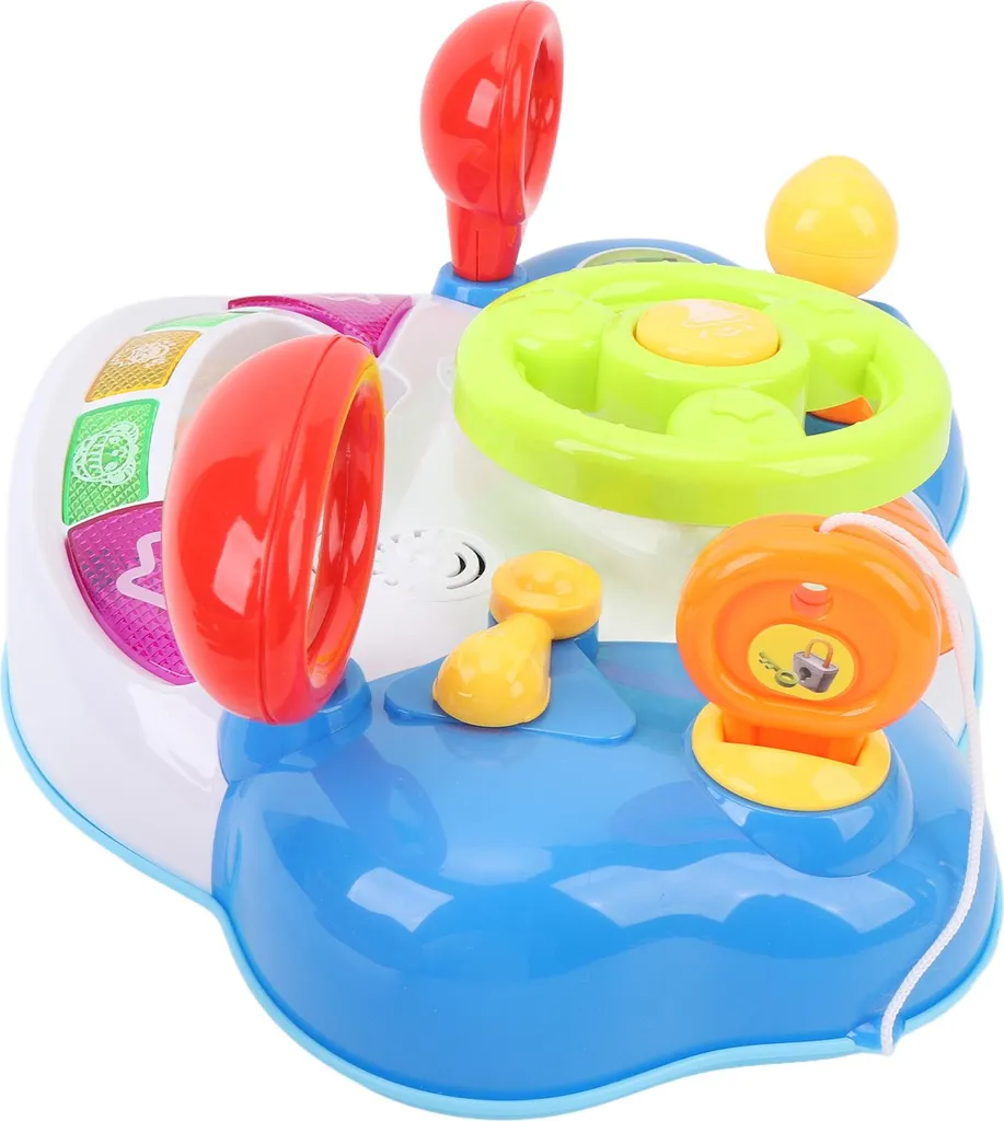 Volant de conduite bébé sensoriel et musical pour motricité des petits
