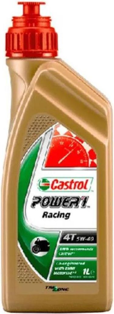 Castrol Power 1 Racing 4T 5W-40, 1 l, 5W-40, Motorrad, Produktbild 