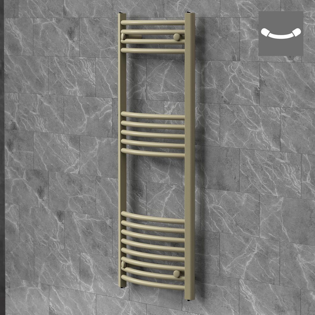 Asciugamani radiante LuxeBath Sahara, 500x1200 mm, beige. Immagine del prodotto 