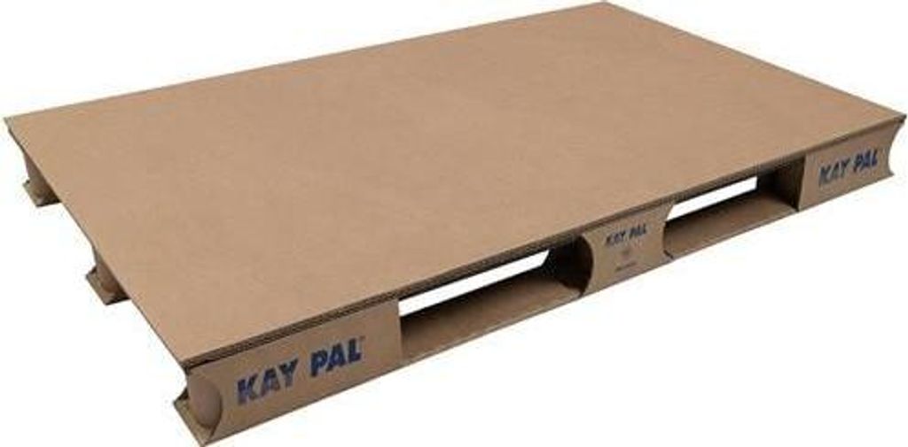 Wellpapp-Palette Maße 1200x800mm 2 Einfahröffnung TRANSPAK Produktbild 