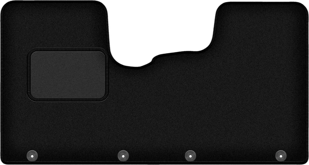 Tappetini Anteriori Furgone Opel Vivaro II 2014-19 Velours Nero