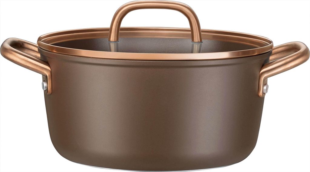 Zwilling - Garnek niski z pokrywką 24 cm Milano Brązowy Zdjęcie produktu 