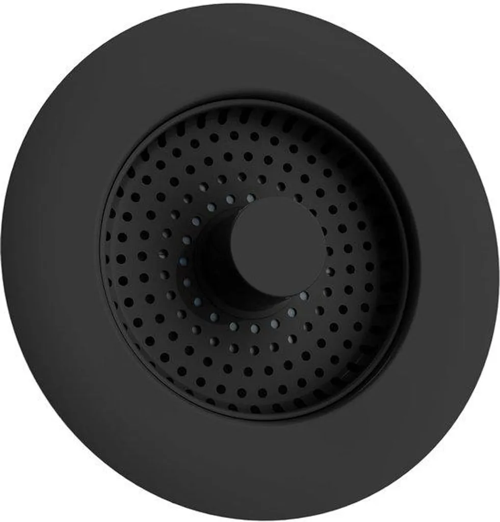 Bouchon d'évier Twist & Pop en acier inoxydable - Filtre universel 80mm