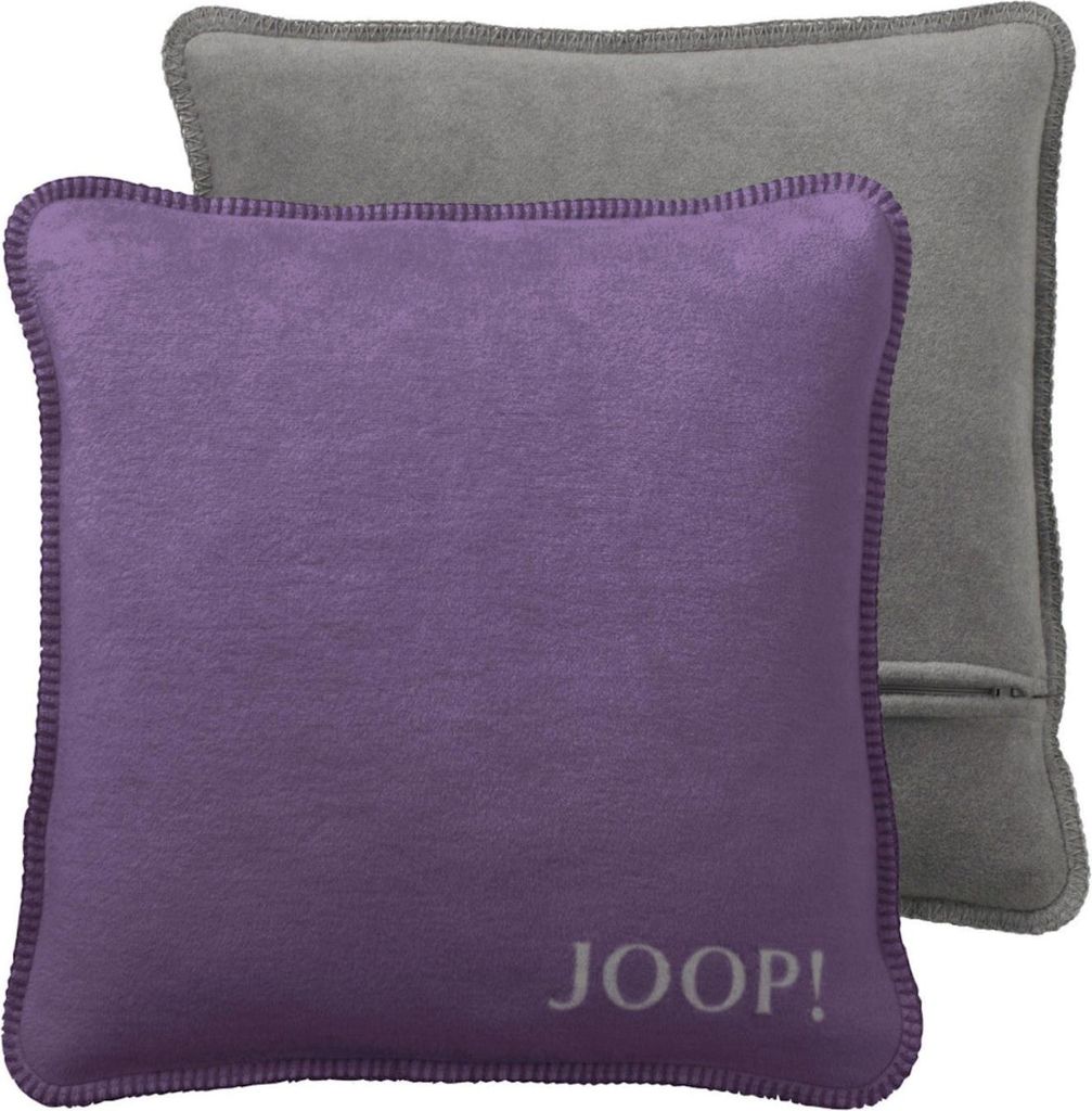 JOOP! Zierkissen ohne Füllung Uni-Doubleface Farbe Produktbild 