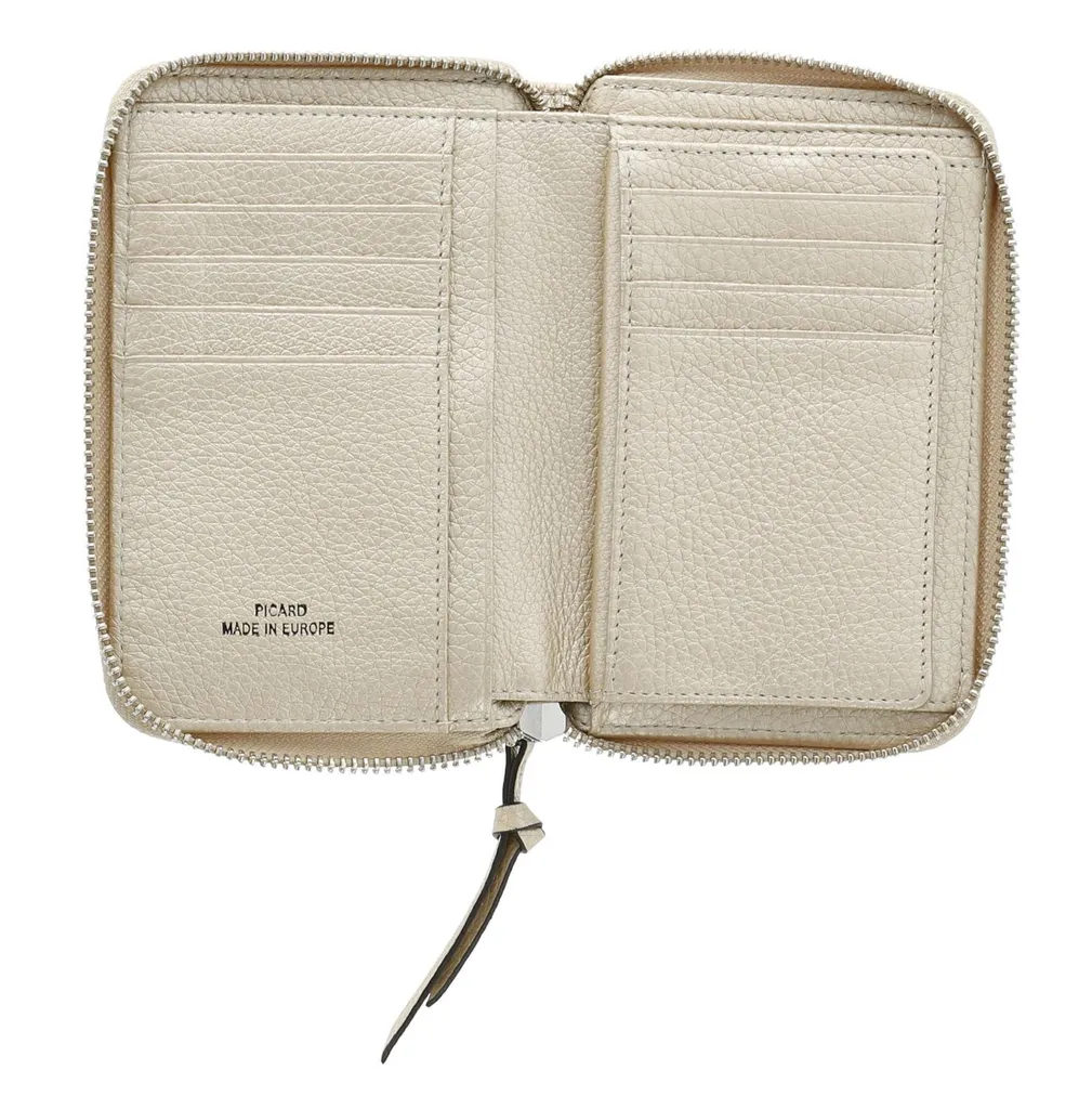 PICARD Shine On 1 Zip Around Wallet Champagner - Portafoglio Donna - 2