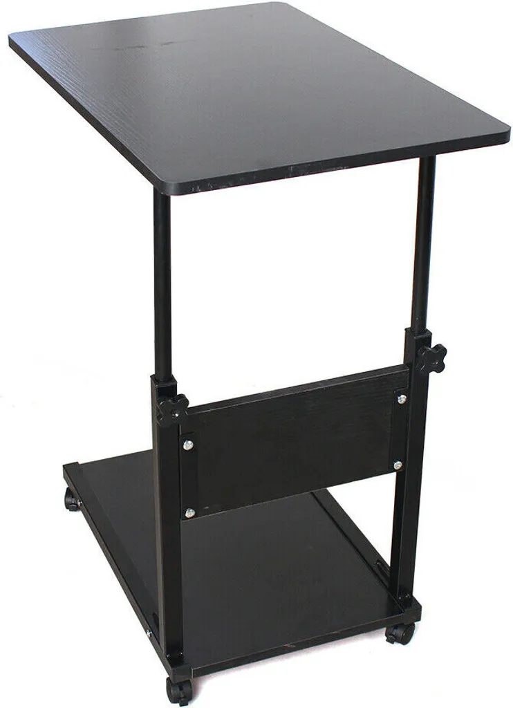 Table d'ordinateur mobile réglable 55-80cm pour lit et canapé en bois - 7