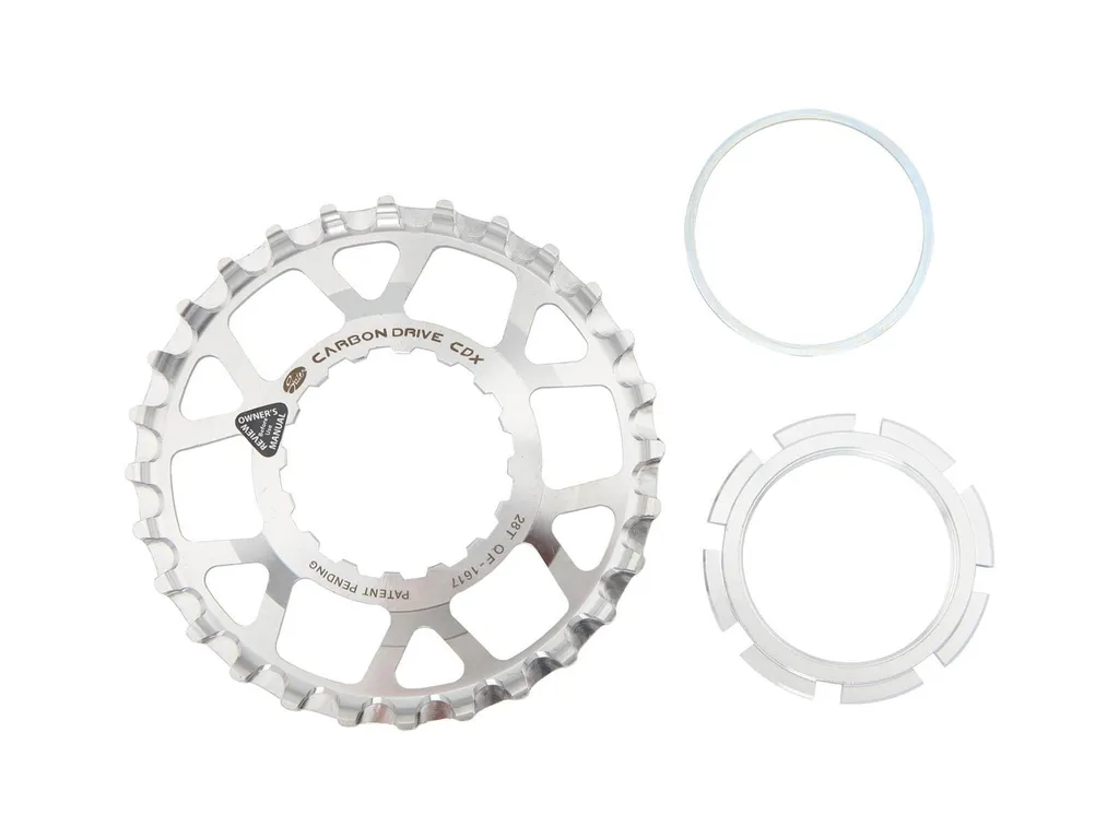 Poulie Avant 28 Dents GATES en Acier Renforcé pour Courroie Carbone