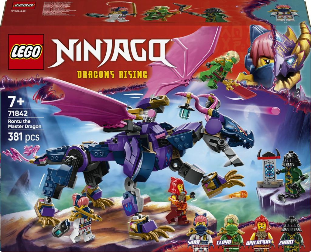 LEGO Ninjago 71842 Rontu, Le Dragon Maître Image du produit 