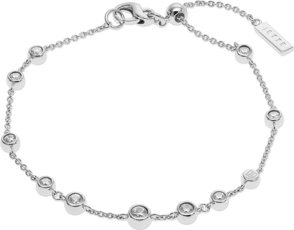 Bague Femme Jette 89207960 en Argent Rhodié et Pierres Scintillantes