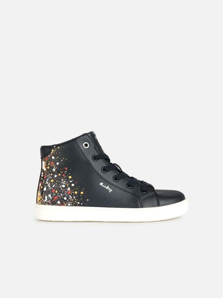 Geox Schwarze Mädchen-Sneaker Kathe 39